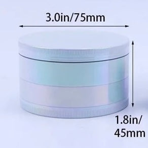 Large Iridescent Grinder | 75mm
